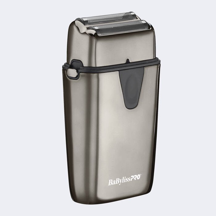 Professional UV-Disinfecting Cordless Double-Foil Shaver - 10,000 RPM