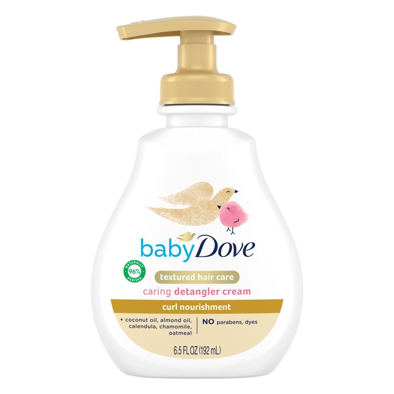 Baby Hair Detangler Cream for Curly Hair - Curl Nourishment, 6.5 Fl Oz