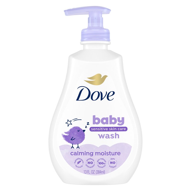 Calming Moisture Hypoallergenic Baby Wash - Tear-Free Cleanser