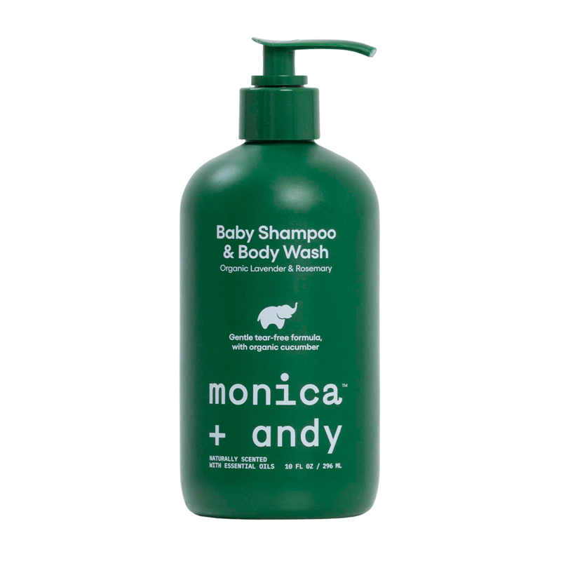 2-in-1 Baby Shampoo & Body Wash for Sensitive Skin - Lavender & Rosemary, 10 fl oz