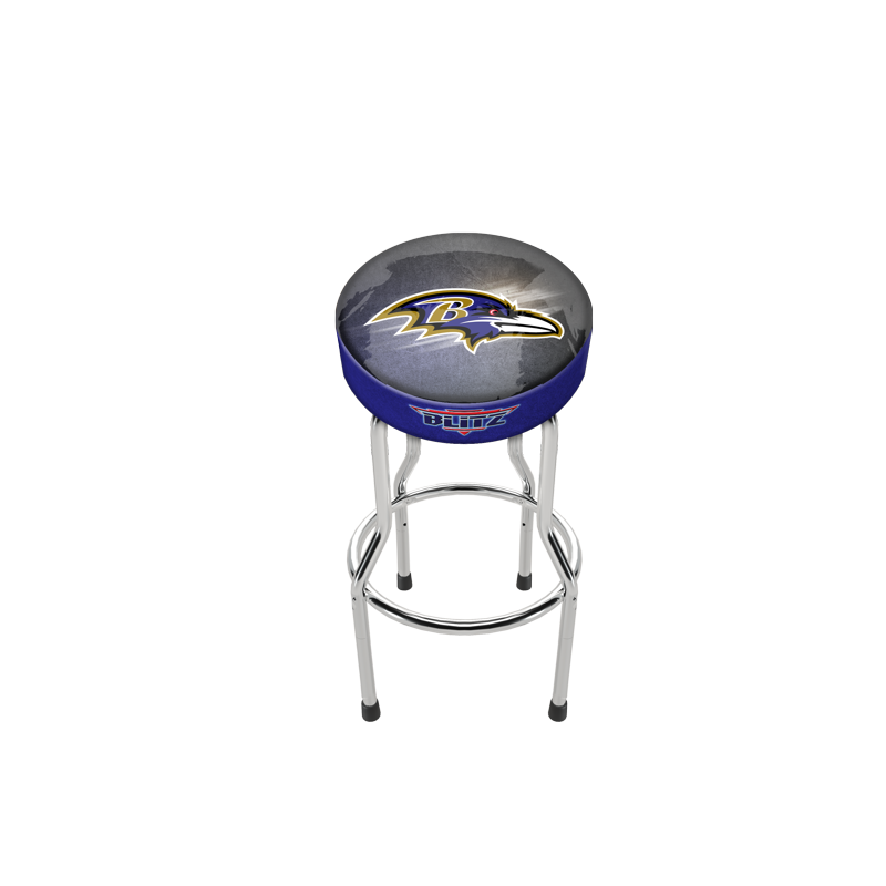 Baltimore Ravens Adjustable Arcade Stool - 21.5" to 29.5"