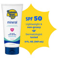 Mineral Sunscreen Lotion SPF 50 for Sensitive Skin, 6 fl oz