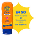 Sport Face Sunscreen Lotion SPF 50 - Travel Size, 3 Fl Oz