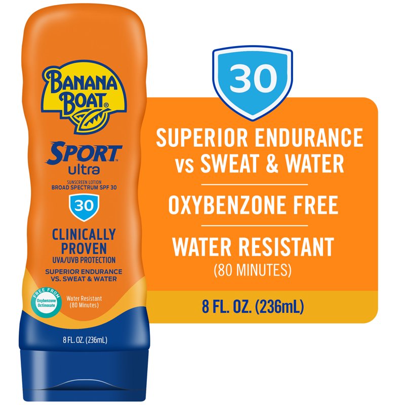 Sport Sunscreen Lotion SPF 30 - 8 Oz. Water & Sweat Resistant