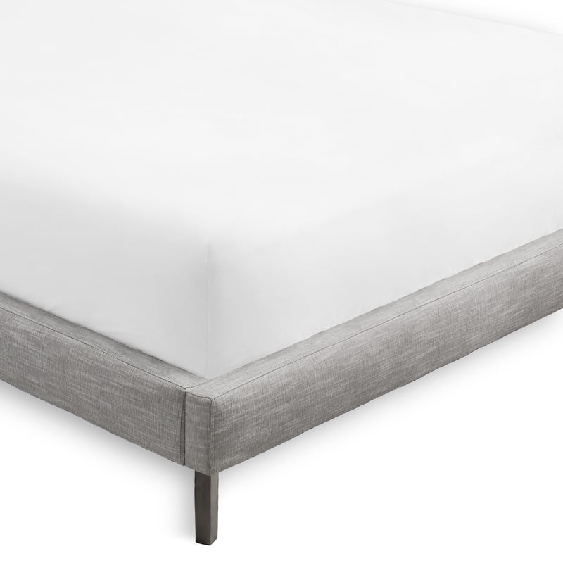 Split Queen Fitted Bed Sheets Set - Ultra-Soft Microfiber, White, 2-Pack - Variation of THIS listing