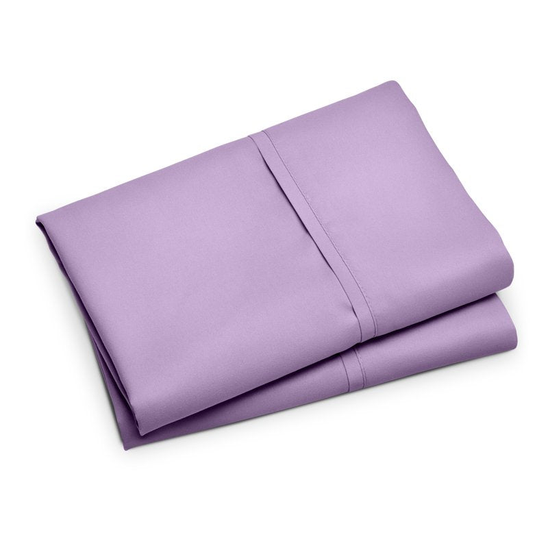 Lavender Microfiber Pillowcase Set - Hypoallergenic King Bedding 2 Pieces