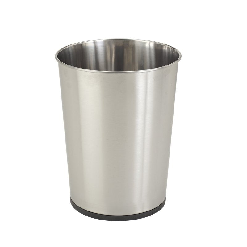 Stainless Steel Bathroom Trash Can - 1.3 Gallon
