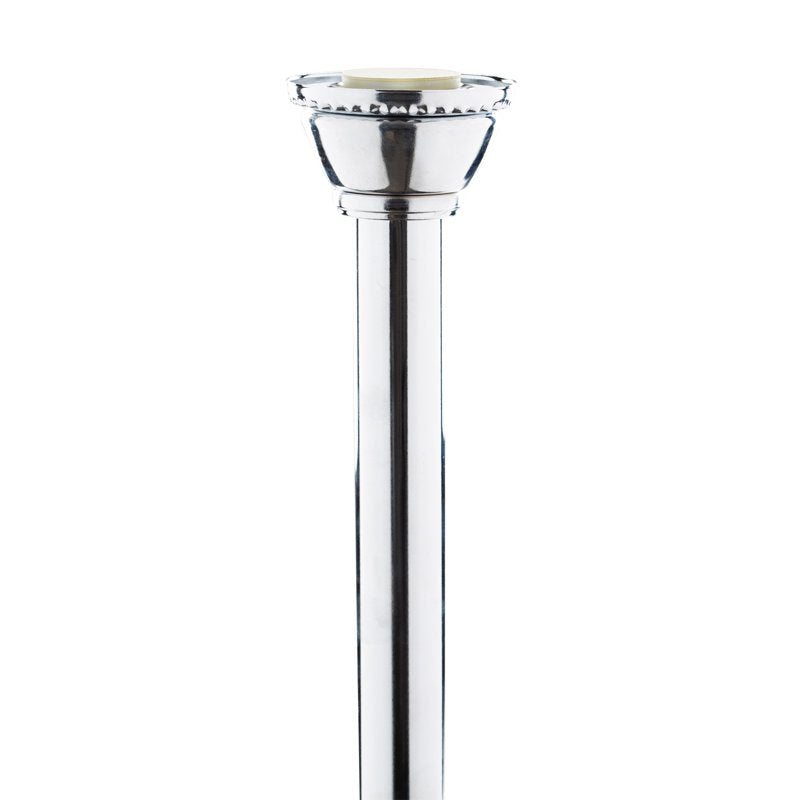 Bath Bliss 42-72 Inch Tension Shower Rod in Chrome - Adjustable Rust-Resistant