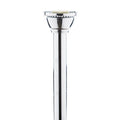 Bath Bliss 42-72 Inch Tension Shower Rod in Chrome - Adjustable Rust-Resistant