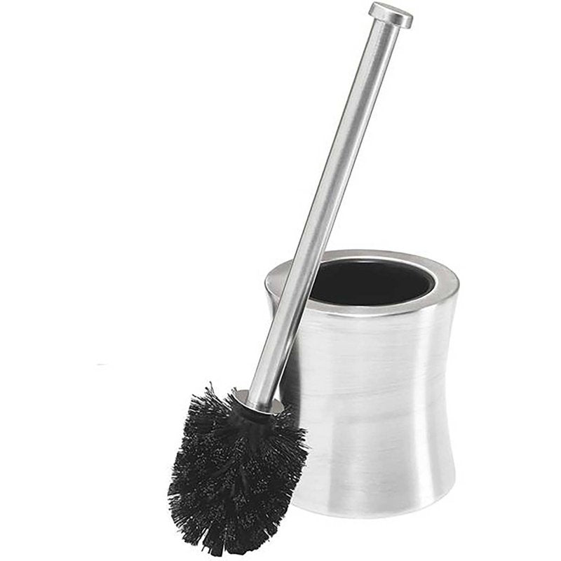 Bath Bliss Hourglass Stainless Steel Toilet Brush & Holder Set - Variation 1