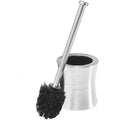 Bath Bliss Hourglass Stainless Steel Toilet Brush & Holder Set - Variation 1