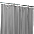 Microfiber Shower Curtain Liner with Magnetic Hem - HGrey Variation