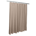 Taupe Microfiber Soft Touch Shower Curtain Liner - Bath Bliss