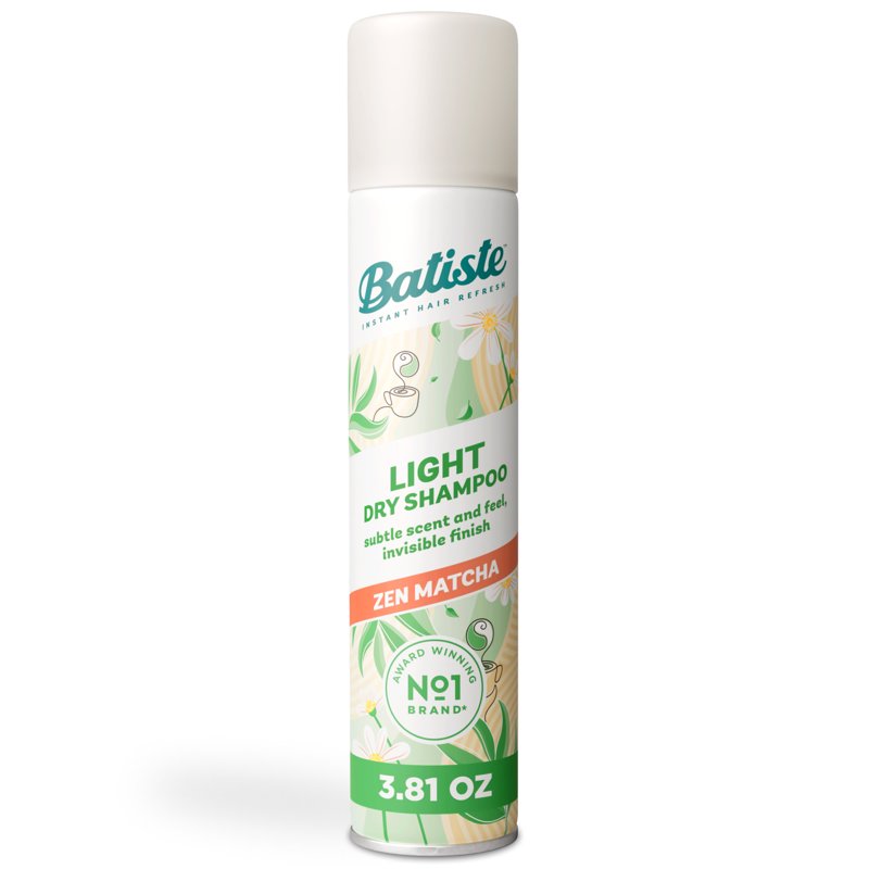 Lightweight Dry Shampoo Spray, Zen Matcha Scent, Invisible Finish, 3.81 oz