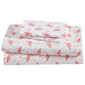 Queen Coastal Print Microfiber Sheet Set - Headed South