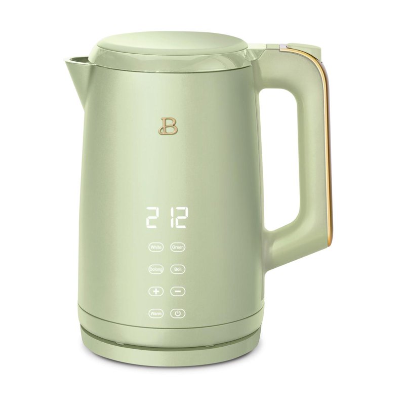 1.7L Electric Kettle 1500W with One-Touch Activation - Sage Green