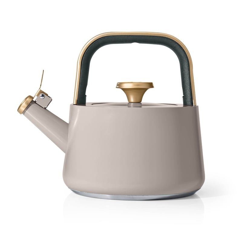 1.8L Ceramic Non-Stick Stovetop Tea Kettle - Porcini Taupe