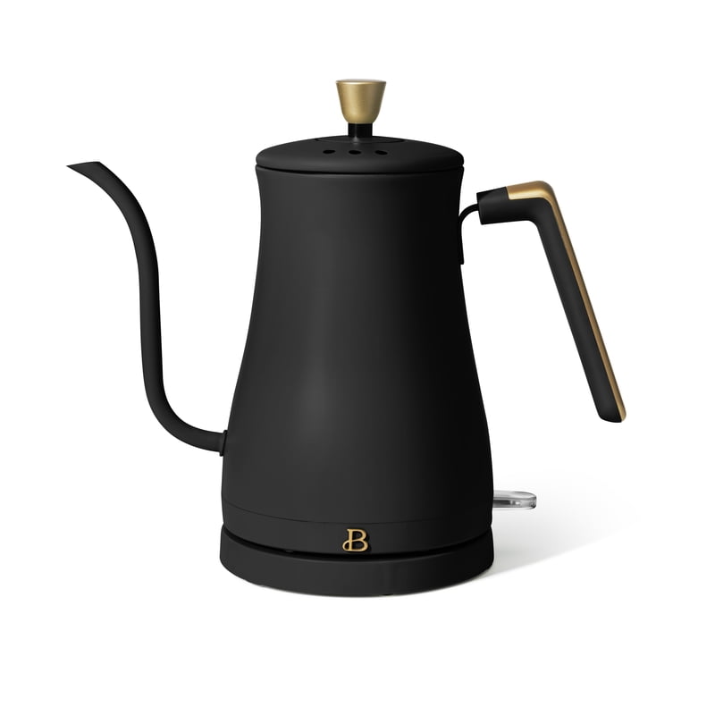 1L Electric Gooseneck Kettle - 1200W, Black Sesame