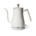 1L Electric Gooseneck Kettle - 1200W, White Icing