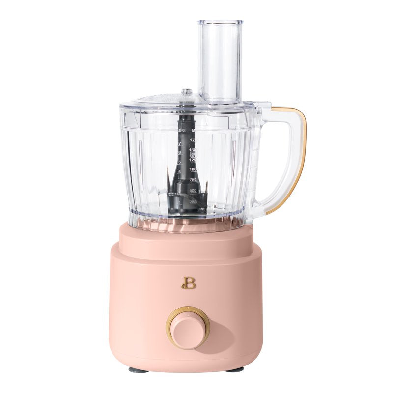10-Cup Food Processor with Accessories - Rose
