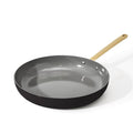 12-Inch Fry Pan with EverGood Ceramic Nonstick Coating - Black Sesame