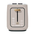 2-Slice Toaster with Touch-Activated Display - Porcini Taupe