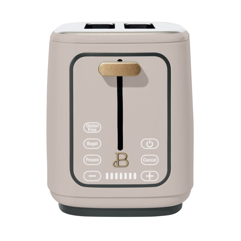 2-Slice Toaster with Touch-Activated Display - Porcini Taupe