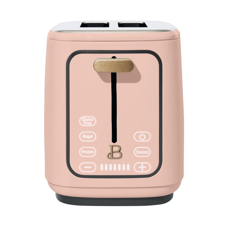 2-Slice Toaster with Touch Display - Rose