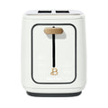 2-Slice Toaster with Touch-Activated Display - White Icing