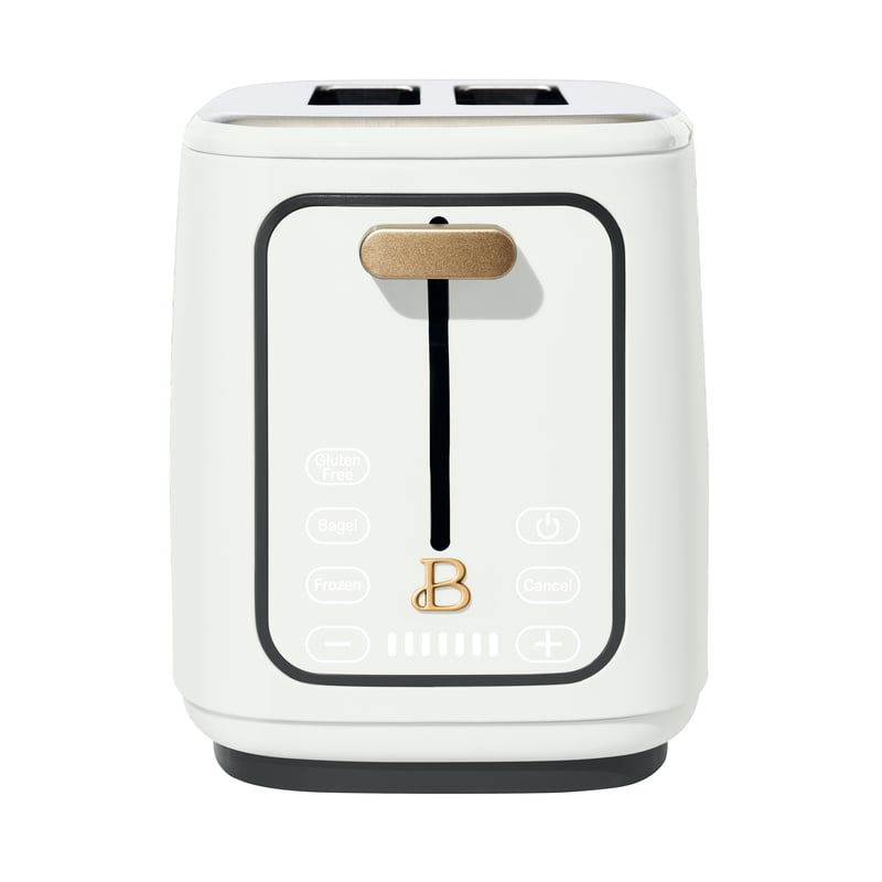 2-Slice Toaster with Touch-Activated Display - White Icing