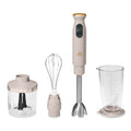 2-Speed Immersion Blender with Chopper & Measuring Cup - Porcini Taupe