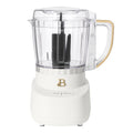 3-Cup Food Chopper - Compact Small Kitchen Appliance, White Icing