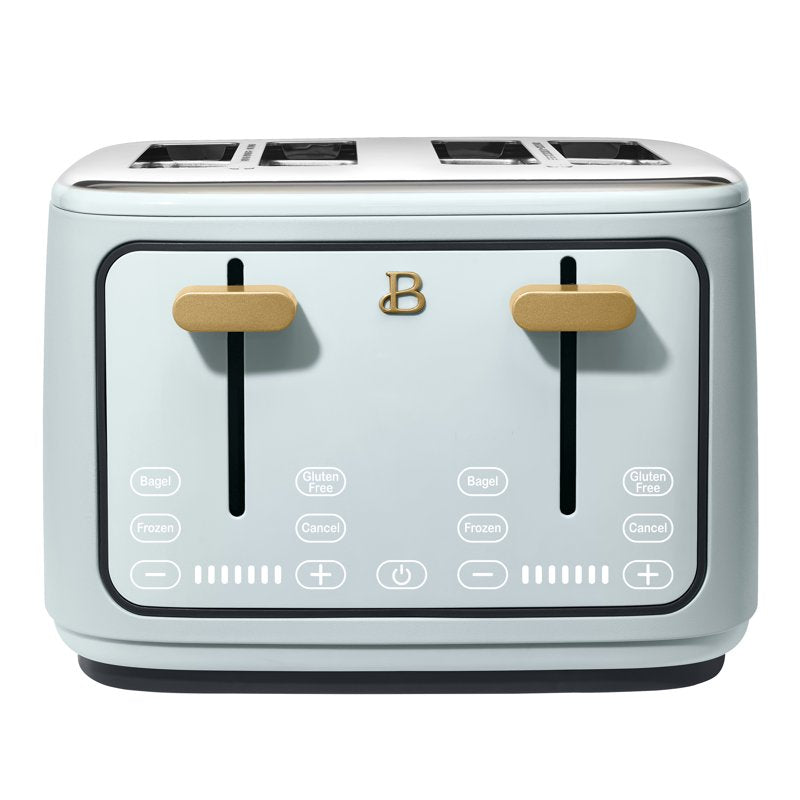 4-Slice Toaster with Touch-Activated Display - Hydrangea
