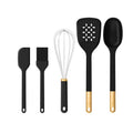 5-Piece Kitchen Tool Set - Black Sesame