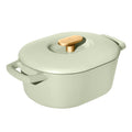 6 Quart Enamel Dutch Oven - Sage Green