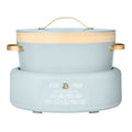 8 Qt Multi-Cooker with Bamboo Steamer Insert - Hydrangea
