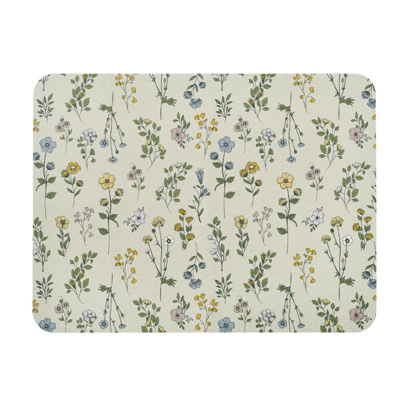 Botanical Dish Drying Mat - Highly Absorbent & Non-Slip, 18x24