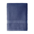 Dobby Washcloth - Smokey Blue, 100% Cotton, 13x13 Inches - Beautiful by Drew Barrymore