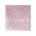 Dobby Washcloth - Rose Pink, 100% Cotton, 13x13 Inches, Drew Barrymore