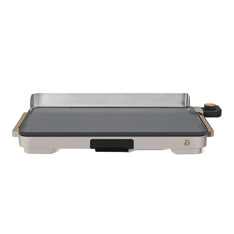 XL Electric Griddle 12" x 22" with Nonstick Ceramic Coating - Porcini Taupe
