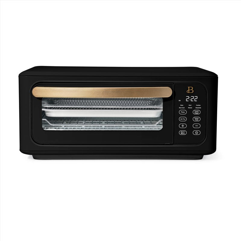 Infrared Air Fry Toaster Oven - 9 Slice, 1800W, Black Sesame