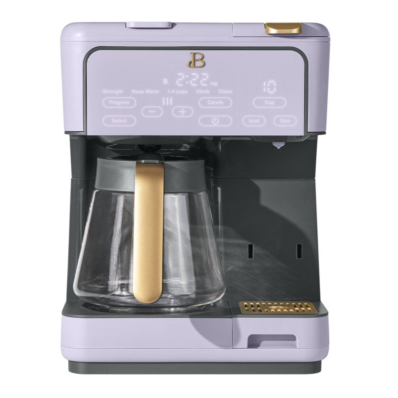 Programmable 12-Cup & Single-Serve Coffee Maker - Lavender