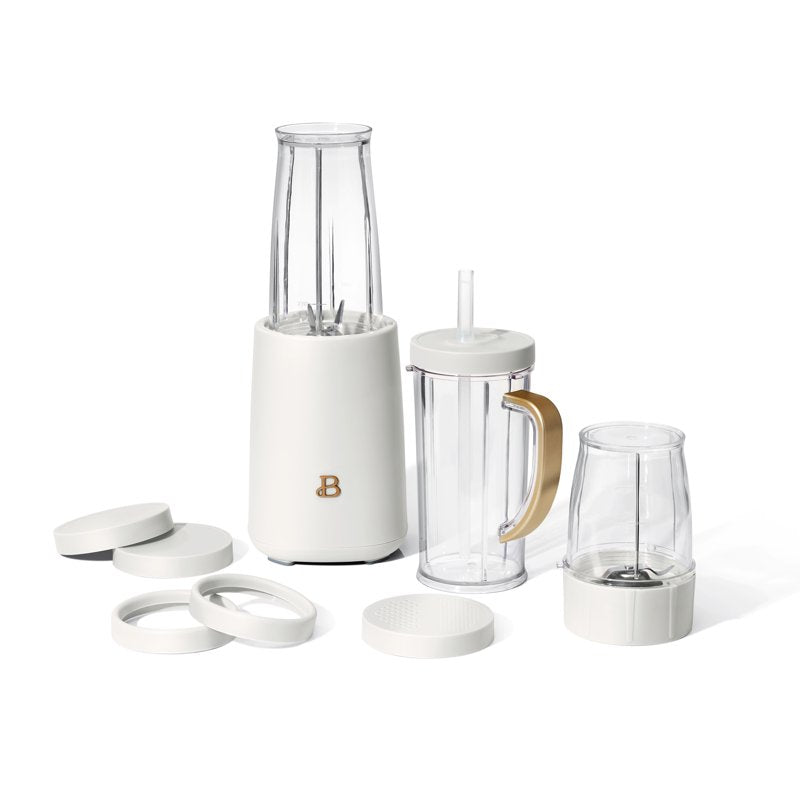Personal Blender Set - 12 Pieces, 240W, White Icing