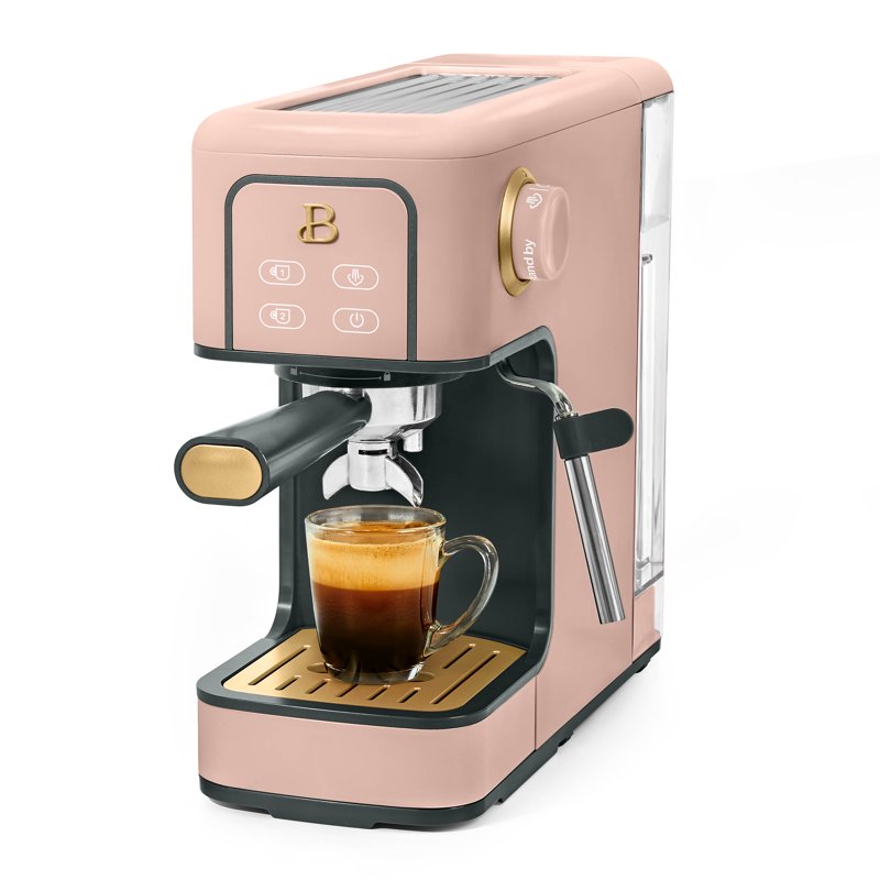 Espresso Maker with 20-Bar Pressure System - Rose
