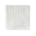 Off White Textured Cotton Washcloth - 13x13 Inches, Drew Barrymore