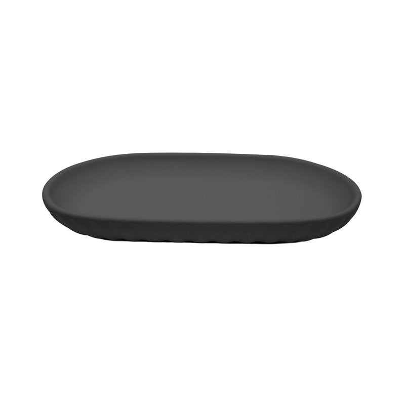 Bathroom Tray Dark Gray - Modern Organizer for Vanity & Bathroom Essentials
