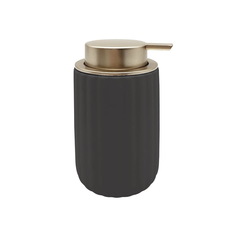 Dark Gray Modern Lotion Pump - Beautiful by Drew Barrymore Bathroom Dispenser