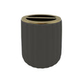Beautiful by Drew Barrymore Toothbrush Holder - Dark Gray Ceramic