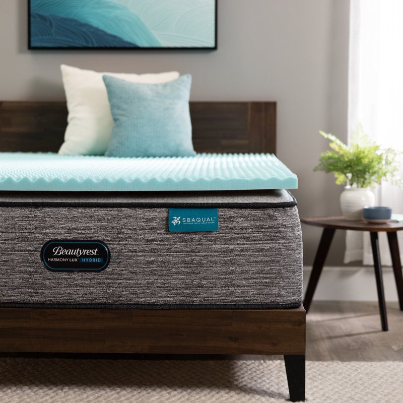 Beautyrest 2-Inch Cool Wave Memory Foam Mattress Topper - California King