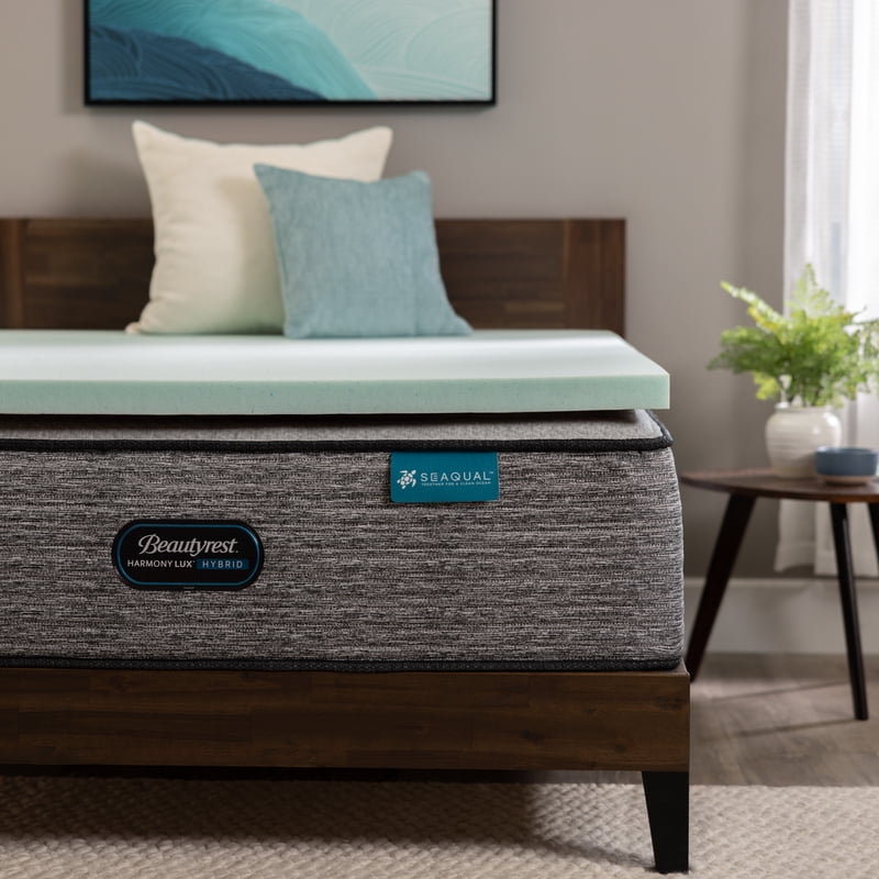 Beautyrest 2-inch Thermagel Deluxe Cooling Memory Foam Mattress Topper Twin